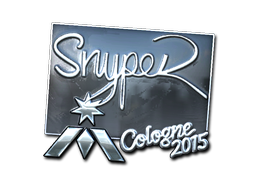 Item Sticker | SnypeR (Foil) | Cologne 2015