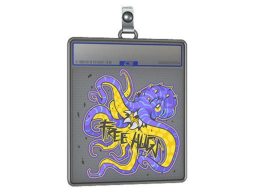 Item Sticker Slab | Free Hugs