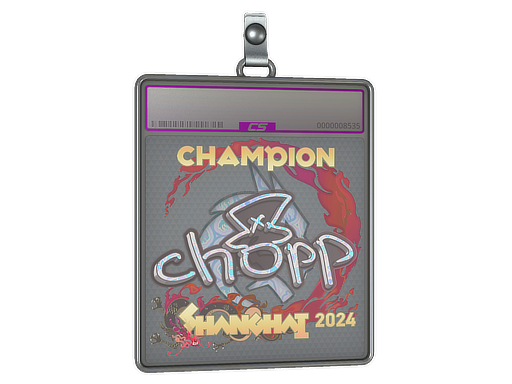 Item Sticker Slab | chopper (Holo, Champion) | Shanghai 2024
