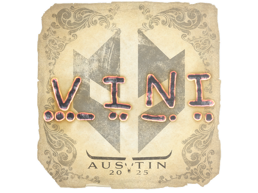 Item Sticker | VINI | Austin 2025
