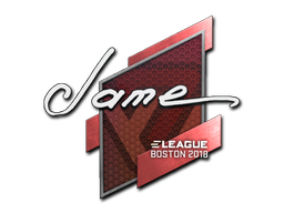 Item Sticker | Jame | Boston 2018