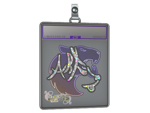 Item Sticker Slab | arT (Glitter) | Paris 2023
