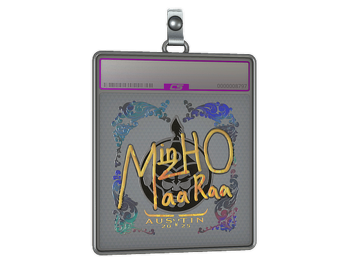 Item Sticker Slab | mzinho (Holo) | Austin 2025