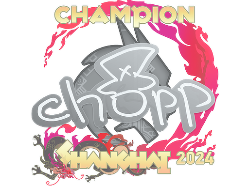 Item Sticker | chopper (Champion) | Shanghai 2024