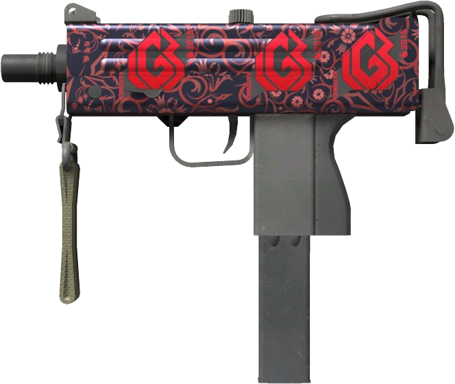 Item MAC-10 | Red Filigree