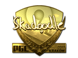 Item Sticker | Skadoodle (Gold) | Krakow 2017