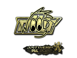 Item Sticker | WOOD7 (Gold) | Antwerp 2022