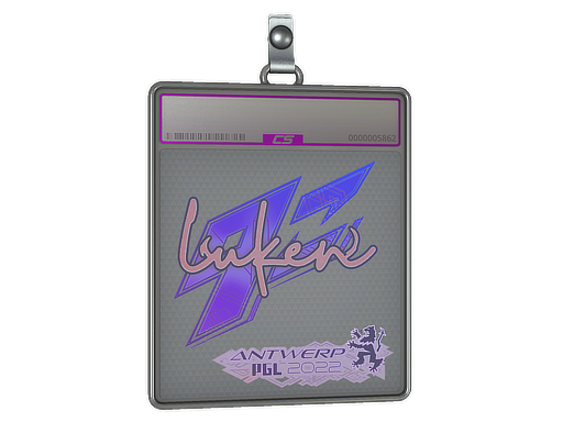 Item Sticker Slab | luken (Holo) | Antwerp 2022