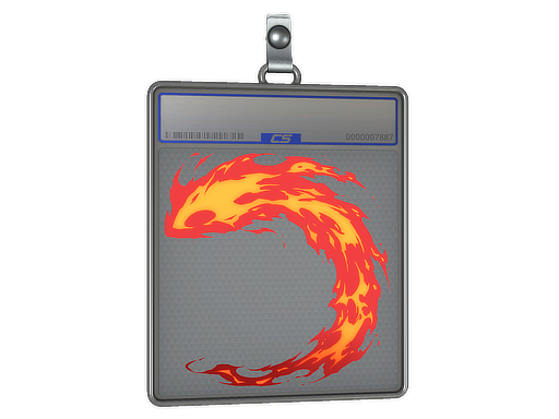 Item Sticker Slab | Scorch Loop (Reverse)