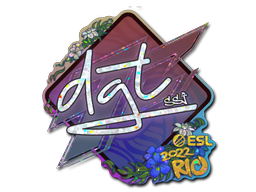 Item Sticker | dgt (Glitter) | Rio 2022