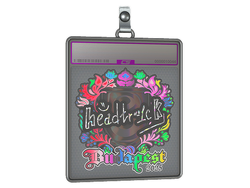 Item Sticker Slab | headtr1ck (Holo) | Budapest 2025