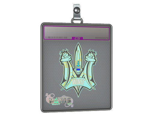 Item Sticker Slab | Monte (Holo) | Paris 2023