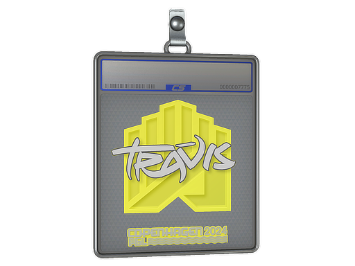 Item Sticker Slab | TRAVIS | Copenhagen 2024