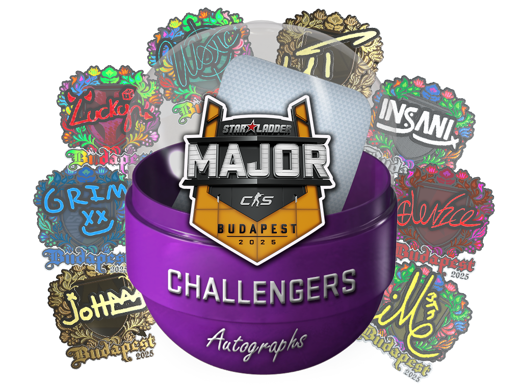 Item Budapest 2025 Challengers Autograph Capsule