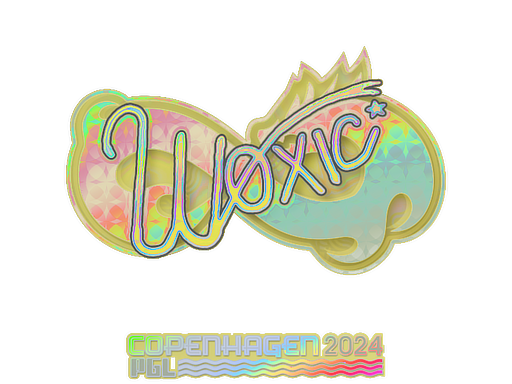 Item Sticker | woxic (Holo) | Copenhagen 2024