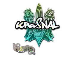 Item Sticker | kRaSnaL (Glitter) | Paris 2023