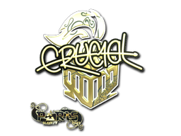 Item Sticker | Cru1cal (Gold) | Paris 2023