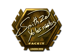 Item Sticker | SmithZz (Gold) | London 2018