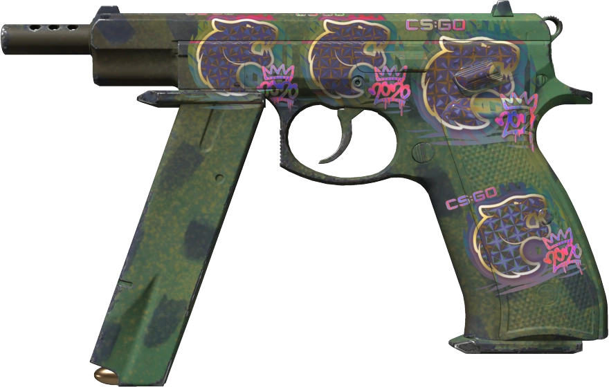 Item CZ75-Auto | Jungle Dashed