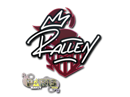 Item Sticker | rallen | Paris 2023