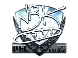 Item Sticker | NBK- (Foil) | Krakow 2017