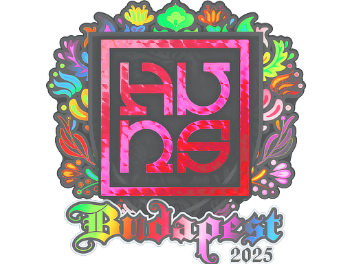 Item Sticker | The Huns (Holo) | Budapest 2025