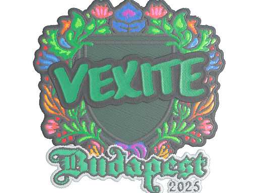 Item Sticker | vexite (Embroidered) | Budapest 2025