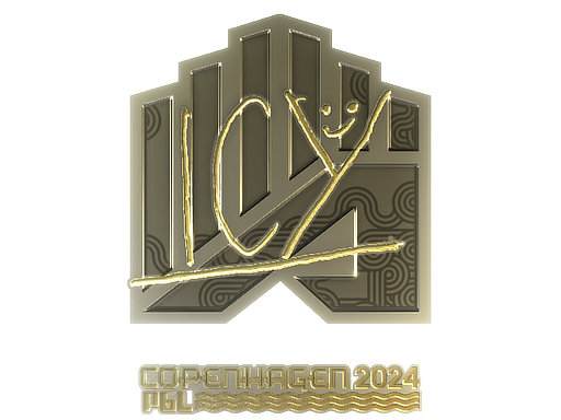 Item Sticker | ICY (Gold) | Copenhagen 2024