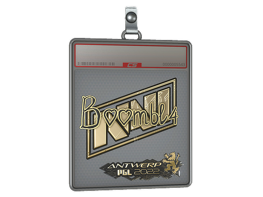 Item Sticker Slab | Boombl4 (Gold) | Antwerp 2022