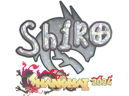 Item Sticker | sh1ro (Glitter) | Shanghai 2024