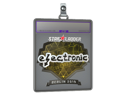 Item Sticker Slab | electronic (Foil) | Berlin 2019