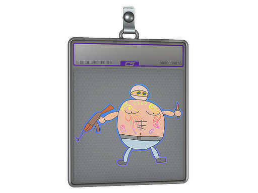 Item Sticker Slab | Poorly Drawn Terrorist (Holo)