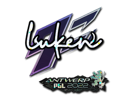 Item Sticker | luken (Glitter) | Antwerp 2022