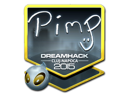 Item Sticker | Pimp (Foil) | Cluj-Napoca 2015