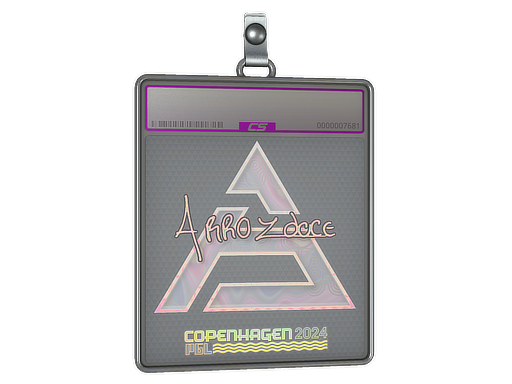 Item Sticker Slab | arrozdoce (Holo) | Copenhagen 2024