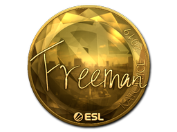 Item Sticker | Freeman (Gold) | Katowice 2019