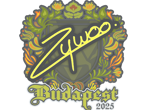 Item Sticker | ZywOo | Budapest 2025