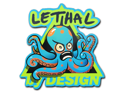 Item Sticker | Blue Lethal