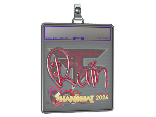 Item Sticker Slab | rain (Glitter) | Shanghai 2024