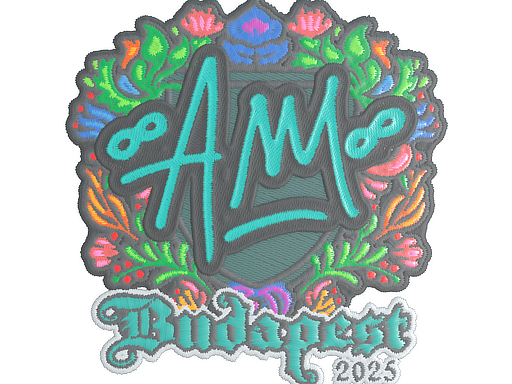 Item Sticker | AW (Embroidered) | Budapest 2025