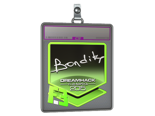 Item Sticker Slab | bondik (Foil) | Cluj-Napoca 2015