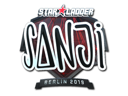 Item Sticker | SANJI (Foil) | Berlin 2019