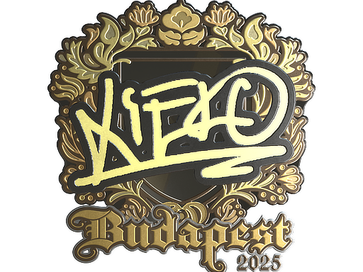 Item Sticker | xiELO (Gold) | Budapest 2025