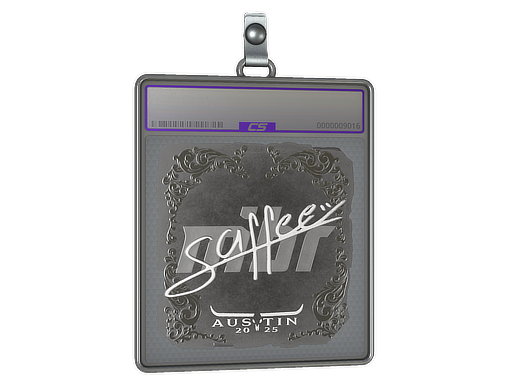 Item Sticker Slab | saffee (Foil) | Austin 2025