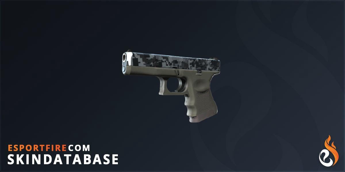 Glock-18 | Steel Disruption (Minimal Wear) - EsportFire.com