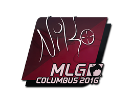 Item Sticker | NiKo | MLG Columbus 2016