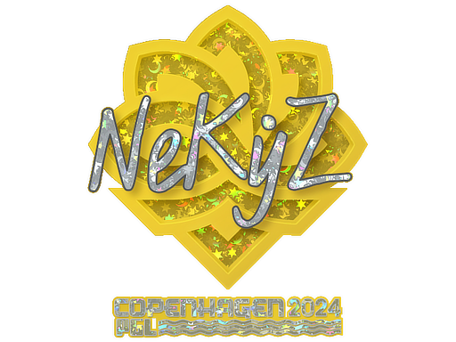 Item Sticker | NEKiZ (Glitter) | Copenhagen 2024