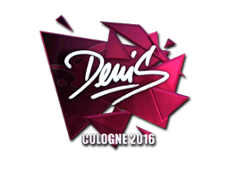 Item Sticker | denis (Foil) | Cologne 2016