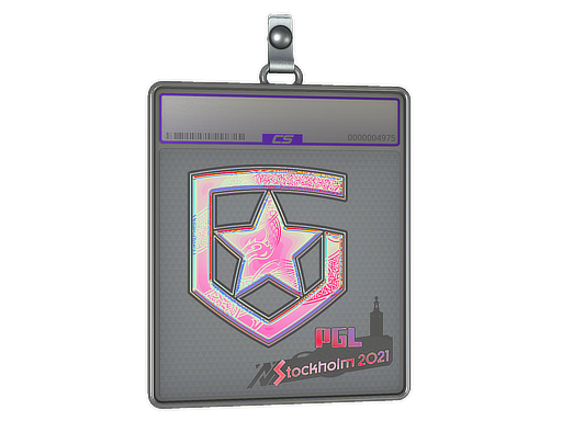 Item Sticker Slab | Gambit Gaming (Holo) | Stockholm 2021