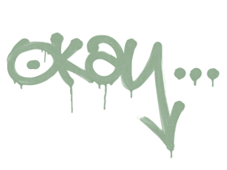 Item Sealed Graffiti | Okay (Cash Green)